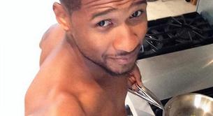 Usher, cocinando en calzoncillos 