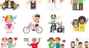 Stickers del Orgullo Gay en Facebook