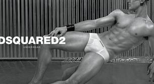 Modelos en ropa interior para la nueva campaña de Dsquared2 Underwear