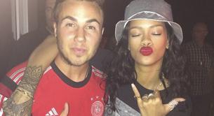 El fiestón de Rihanna con la selección alemana en la final del Mundial