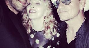 Madonna se hace una foto con Bono ¿posible colaboración?