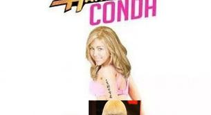 Miley Cyrus parodia la portada de 'Anaconda' de Nicki Minaj