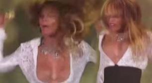 Los pechos de Beyoncé protagonizan un escandaloso fallo de vestuario