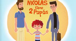 'Nicolás Tiene 2 Papás', precioso cuento sobre familias homoparentales