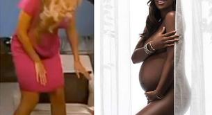 Kelly Rowland, desnuda y embarazada