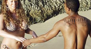 Nick Cannon convierte su tatuaje de Mariah Carey en un Jesucristo