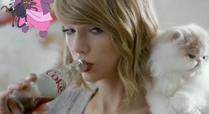 Taylor Swift, la loca de los gatos en el anuncio de Coca Cola Light