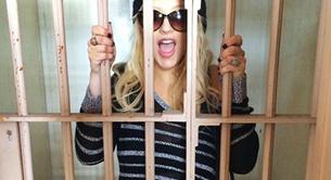 Christina Aguilera, entre barrotes en la cárcel de Alcatraz