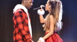 Ariana Grande le hace la cobra a su novio Big Sean en directo