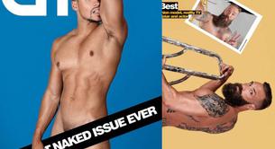 Louis Smith desnudo en la "naked issue" de Gay Times