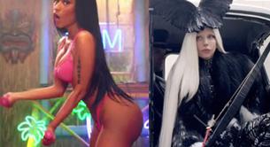 Nicki Minaj retuitea un titular contra Lady Gaga