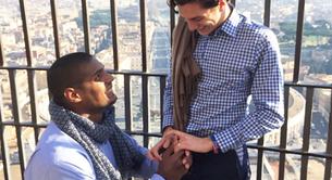 Michael Sam propone matrimonio a su novio en el Vaticano