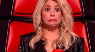 La cara de Shakira al escuchar su canción 'Loca' en 'The Voice'