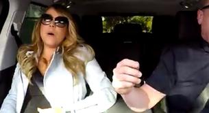 Mariah Carey canta sus propias canciones en un coche