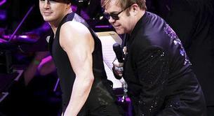 Channing Tatum le baila un twerk a Elton John