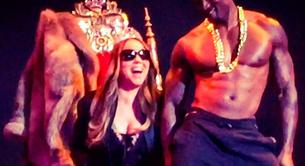 Tyson Beckford hace un striptease a Mariah Carey en Las Vegas