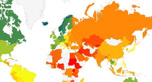 Planet Romeo anuncia el mapa de países con felicidad gay