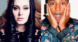 Adele y Pharrell trabajan juntos en su nuevo disco