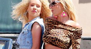 El equipo de Britney Spears asegura que Iggy Azalea fue imposible en el rodaje de 'Pretty Girls'