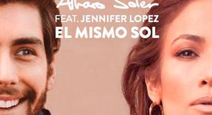 Jennifer López con Álvaro Soler en el remix de 'El Mismo Sol'