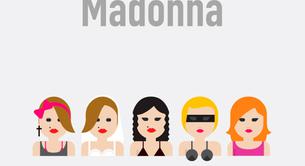 Los emojis de Madonna, Lady Gaga, Spice Girls y otros cantantes