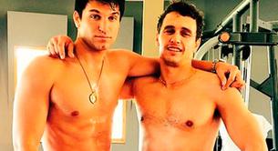 Los cuerpazos de James Franco y Keegan Allen desnudos en Twitter