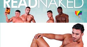 Hombres desnudos leyendo libros en el calendario 'Read Naked 2016'