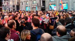 Concentración en Madrid contra las agresiones homófobas