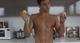 El vídeo caliente de los ejercicios de fitness de Tom Daley