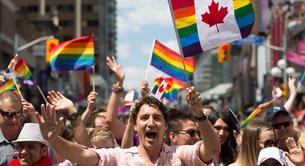 Así vivió el Orgullo LGBT Justin Trudeau, primer ministro de Canadá