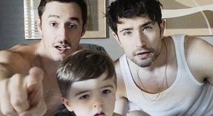 El actor Matt Dallas comparte un vídeo de su vida como padre gay