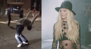 El vídeo viral de un fan de Britney Spears bailando 'Make Me' ante la policía