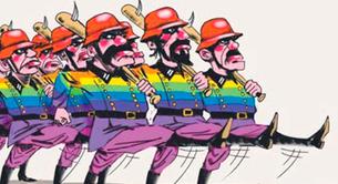 Un dibujante compara a los gays con los nazis en un periódico