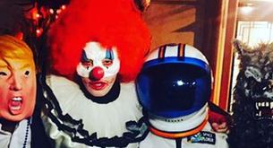 Madonna se disfraza de payaso y "mata" a Donald Trump en Halloween