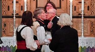 Primeras bodas gays religiosas en Noruega