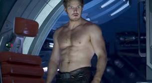 El torso de Chris Pratt desnudo en 'Guardianes de la Galaxia 2