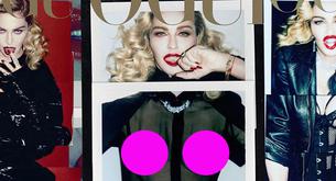 Madonna desnuda en las polaroids de 'Vogue Italia'