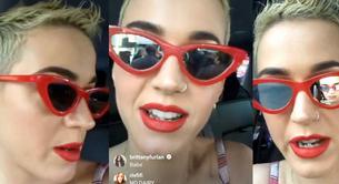 Katy Perry, pillada llorando en su directo de Instagram