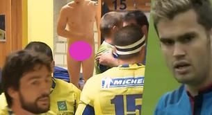 La televisión caza al futbolista Damian Penaud completamente desnudo