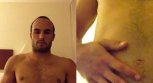 El futbolista Landon Donovan desnudo y masturbándose por webcam