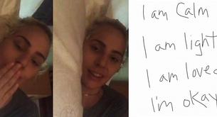 Lady Gaga monta un streaming para meditar en la cama