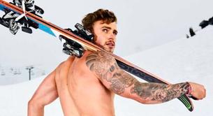 Gus Kenworthy desnudo en la nieve para empezar el año