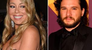 Mariah Carey agarró a Kit Harington para exigirle detalles del final de 'Juego De Tronos'