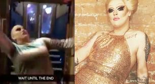 El viral de la drag queen que se cae mientras canta 'Oops I Did It Again'