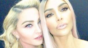 Madonna y Kim Kardashian anuncian colaboración de cosméticos