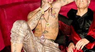 El rapero RiFF RAff desnudo, protagonista de 'Spring Breakers'