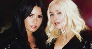 Christina Aguilera y Demi Lovato estrenan 'Fall In Line', su dueto