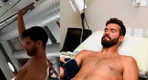 El futbolista Alisson Becker desnudo en un escandaloso vídeo viral