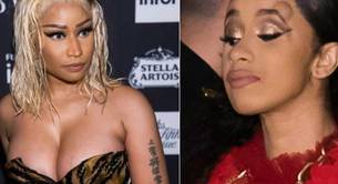 Brutal pelea de Nicki Minaj y Cardi B: ¿quién tiró un zapato a la otra?