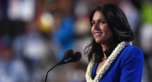 La demócrata Tulsi Gabbard solía hacer campaña contra el matrimonio gay